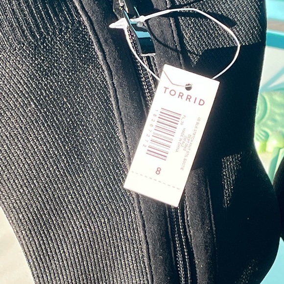 Stretch knit stiletto bootie - Torrid size 8 (torrid Wide Width) - Picture 7 of 7